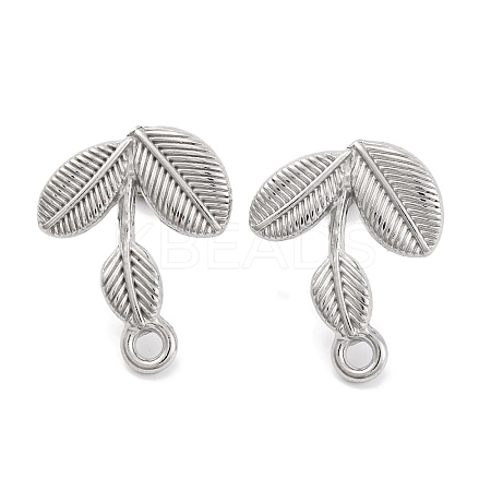 Non-Tarnish 304 Stainless Steel Studs Earring Findings EJEW-H013-16P-1