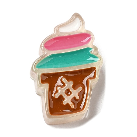 Translucent Resin Imitation Food Decoden Cabochons LS-RESI-H147-01I-1