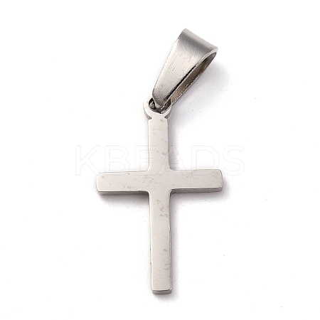 Tarnish Resistant 304 Stainless Steel Pendants STAS-P253-09P-1
