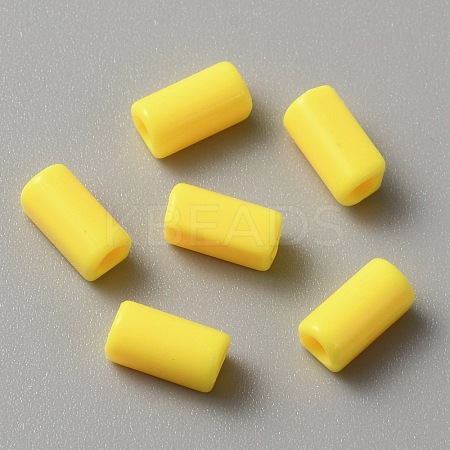 Plastic Hair Rope Tube Buckle KY-TAC0011-02E-1