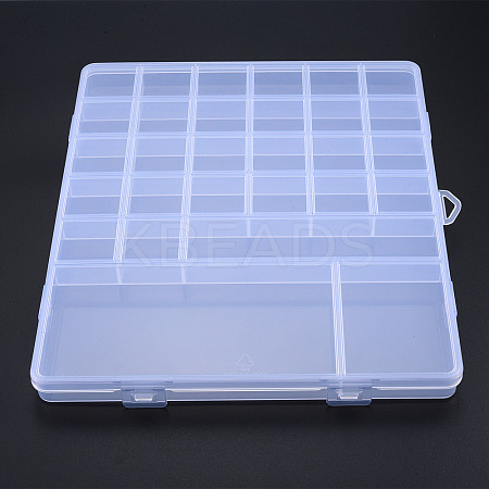 Rectangle Polypropylene(PP) Bead Storage Container CON-N011-050-1