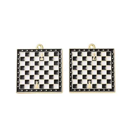 Alloy Enamel Pendants ENAM-B034-01F-02-1