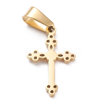 Ion Plating(IP) 304 Stainless Steel Pendants STAS-L216-36G-1