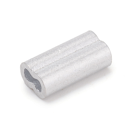 Aluminum Slide Charms/Slider Beads ALUM-WH0164-58-1mm-1