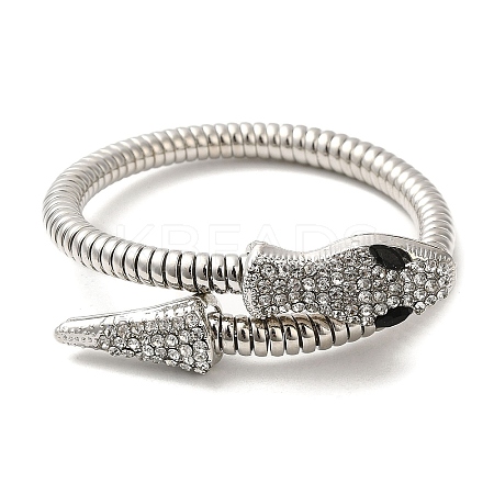 Alloy Round Snake Chain Bracelets LS-BJEW-Z018-02P-1