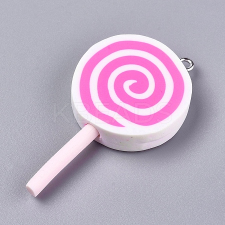 Handmade Polymer Clay Pendants LS-CLAY-L002-A05-1
