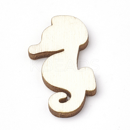 Wooden Cabochons WOOD-S040-67-1