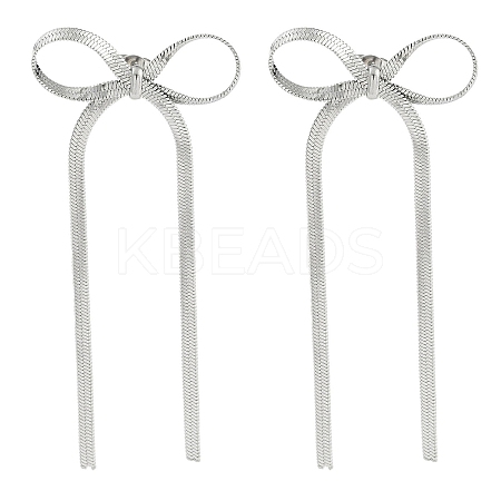 Non-Tarnish 304 Stainless Steel Stud Earrings EJEW-H007-03P-1