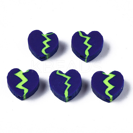 Handmade Polymer Clay Beads CLAY-N008-023B-1
