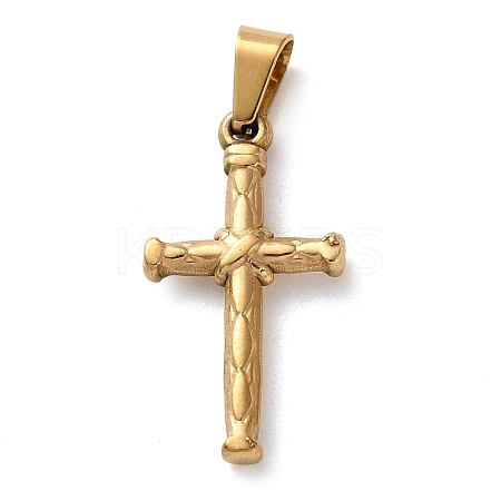 201 Stainless Steel Pendants STAS-U053-07C-G-1