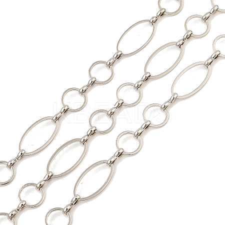 Rack Plating Brass Link Chains CHC-M026-03P-01-1