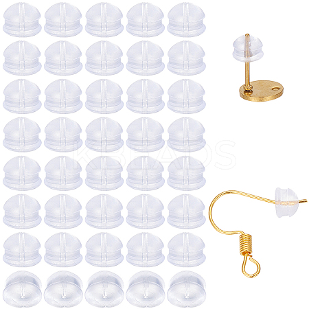 Clear Silicone Full-covered Ear Nuts FIND-SP0001-18A-1