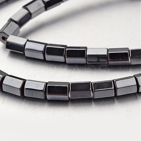 Non-magnetic Synthetic Hematite Bead Strands G-F300-38A-09-1