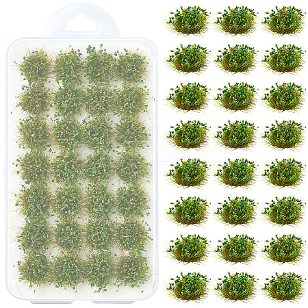 Nylon Mini Grass Tufts AJEW-WH20120-09A-1