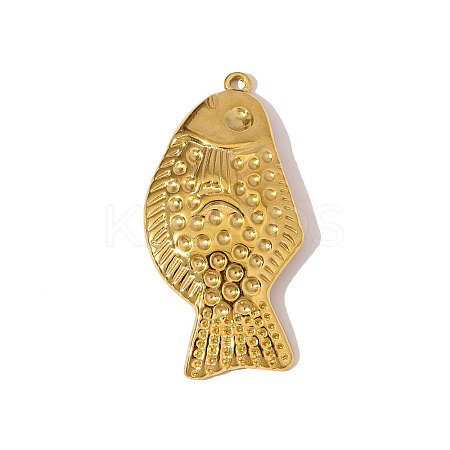 304 Stainless Steel Pendants STAS-OY006-18G-1