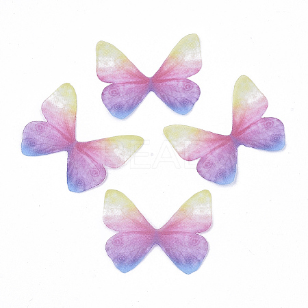 Polyester Fabric Wings Crafts Decoration LS-X-FIND-S322-008B-01-1