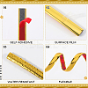 PVC Car Interior Moulding Trim AJEW-WH20020-082A-01-5