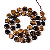 Natural Tiger Eye Beads Strands G-B153-A17-2