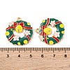 Christmas Theme Rack Plating Alloy Pendants FIND-M020-04G-04-3