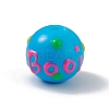 Opaque Painted Glass Beads LS-GLAA-B001-01B-1