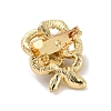 Zinc Alloy Rhinestone  Lapel Pins for Backpack Clothes LS-JEWB-D305-02D-G-2