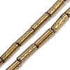 Electroplated Natural Lava Rock Beads Strands G-K388-03B-02-3