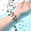 DIY Alloy & Brass European Style Bracelet Making Kits DIY-FS0007-23-8