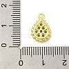 Real 18K Gold Plated Rack Plating Brass Micro Pave Cubic Zirconia Pendants Charms KK-S396-03B-3