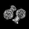 Transparent Glass Beads Containers GLAA-G123-05-3