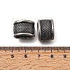 304 Stainless Steel Tube Beads STAS-D382-09AS-3