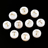 Natural Freshwater Shell Beads SHEL-N036-01T-1