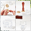 2Pcs 2 Styles Brass Stamp Heads DIY-CP0007-67-4