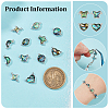12Pcs 6 Styles Paua Shell Connector Charms FIND-FH0007-96P-4