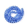Glass Beads Strands EGLA-A044-T8mm-D14-3