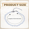 1Pc ABS Plastic Imitation Pearl Beaded Bracelets for Women BJEW-LP0005-03-2