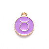 Alloy Enamel Pendants ENAM-S124-01B-01C-2
