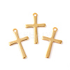 201 Stainless Steel Pendants STAS-F192-076G-1
