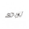 304 Stainless Steel Pendant Enamel Settings STAS-N097-194P-2