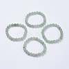 Natural Green Aventurine Beaded Stretch Bracelets BJEW-I253-8mm-10-2