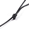 Natural Amethyst Pendant Necklaces NJEW-K268-01B-4
