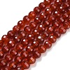 Natural Carnelian Beads Strands G-C280-B10-6mm-2