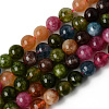 Natural Quartz Beads Strands X-G-R479-8mm-01-1