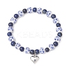 Alloy Charm Bracelets BJEW-JB12102-2