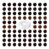 100Pcs 8mm Natural Tiger Eye Round Beads DIY-LS0002-38-2