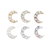 Alloy Rhinestone Cabochons MRMJ-L019-01B-1