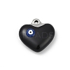 304 Stainless Steel Enamel Pendants STAS-Q350-19P-B-1