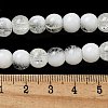 Crackle Glass Beads X1-GLAA-U001-8mm-07-4