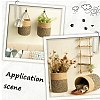 Woven Cotton Storage Baskets AJEW-WH20054-010C-6