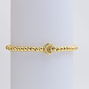 Brass Beaded Stretch Bracelets for Women FS-WG560D0-07-1
