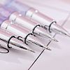 Lipstick Shape Empty Tube Black Ink Ballpoint Pens DIY-H123-A01-6